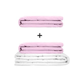 Original therapy blanket - weighted blanket set for adults including 2 covers of choice