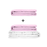Original therapy blanket - weighted blanket set for adults including 2 covers of choice