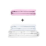 Original therapy blanket - weighted blanket set for adults including 2 covers of choice