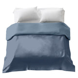 Therapy blankets, basic cotton cover in steel blue.