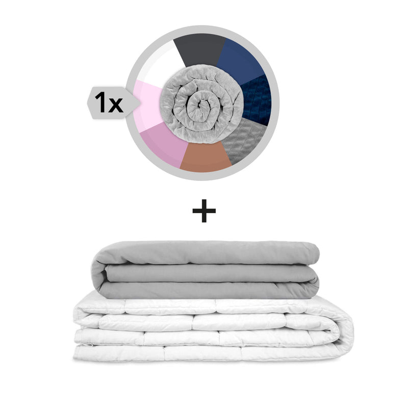 Set: STANDARD Weighted Blanket for Adults