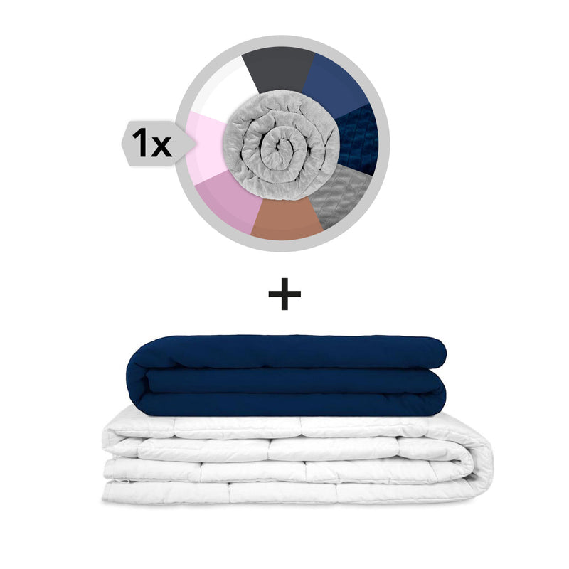 Set: STANDARD Weighted Blanket for Adults