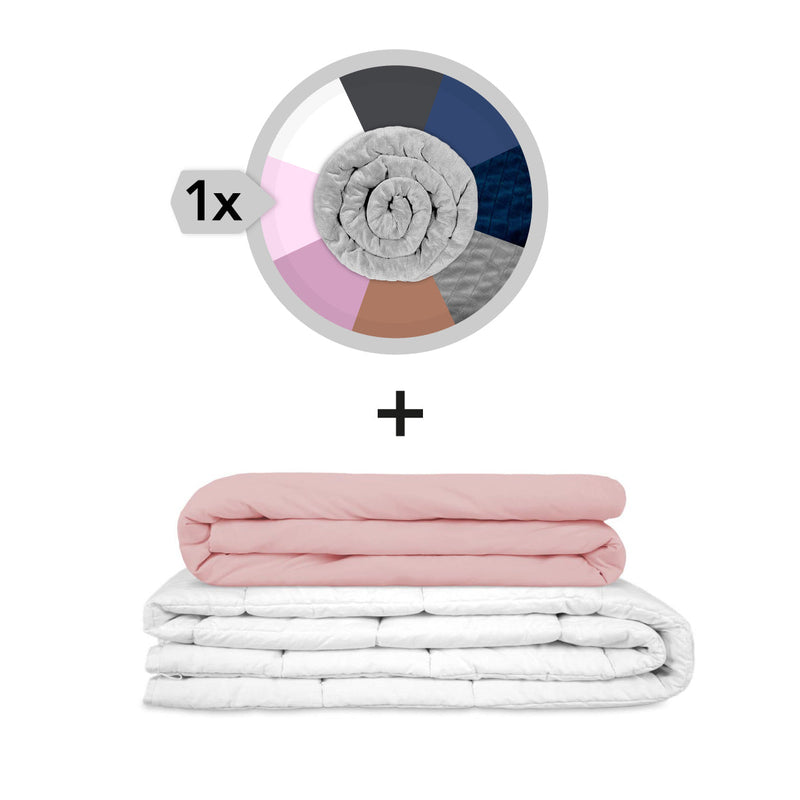 Set: STANDARD Weighted Blanket for Adults