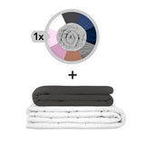 Set: STANDARD Weighted Blanket for Adults