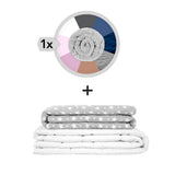 Set: STANDARD Weighted Blanket for Adults