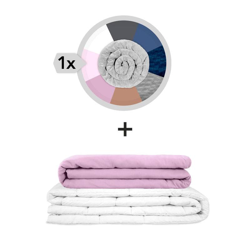 Set: STANDARD Weighted Blanket for Adults