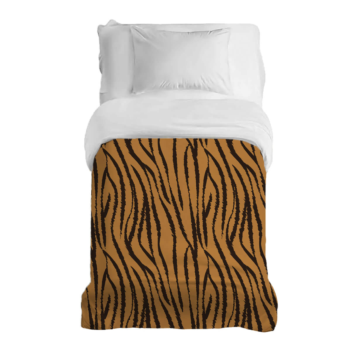 Original therapy blanket - cotton cover tiger pattern