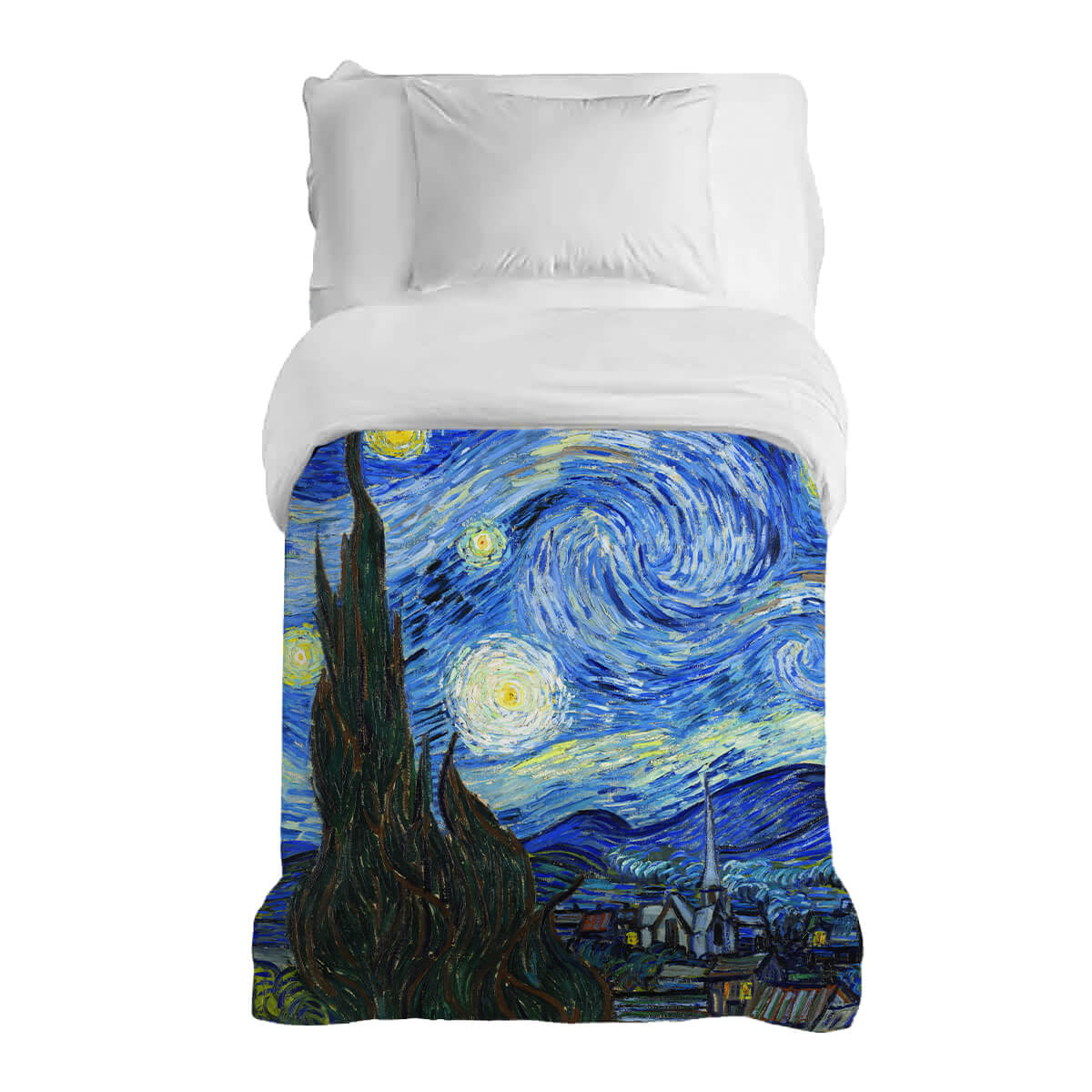 Original therapy blanket - cotton cover starry night