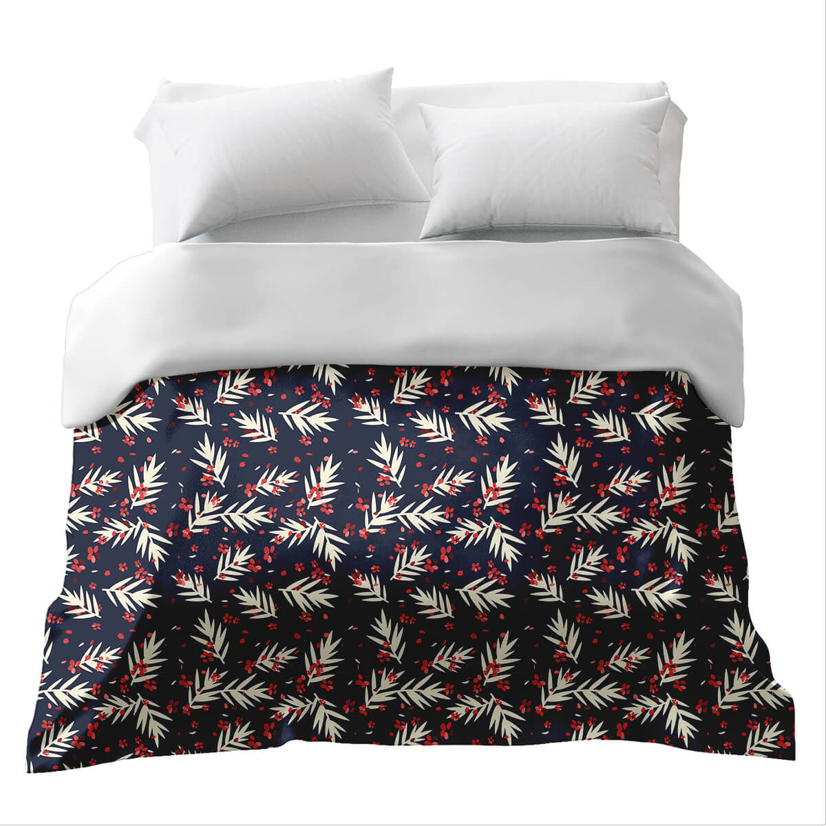 Originele therapiedeken - katoenen hoes bamboe en kersenbloesem