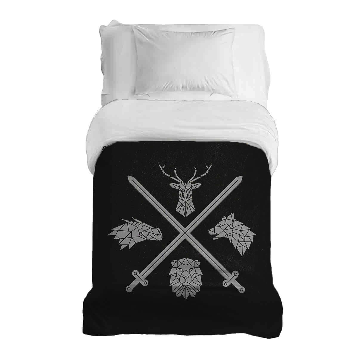 Coperta terapeutica originale - Rivestimento in cotone con stemma