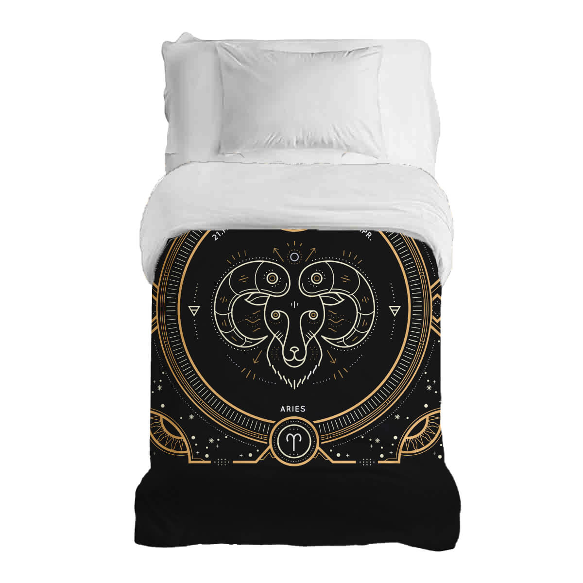 Originele therapiedeken - katoenen hoes sterrenbeeld Ram