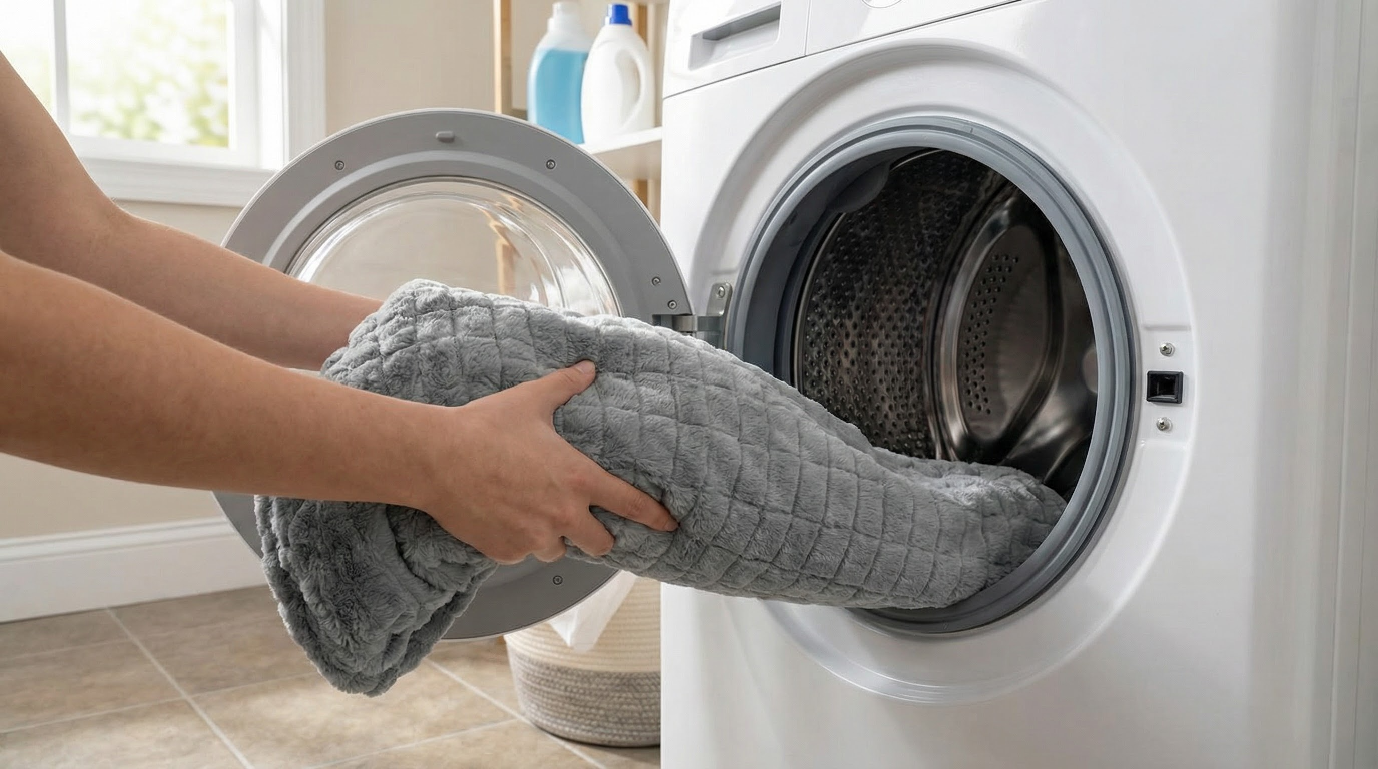 Wasinstructies voor therapiedekens