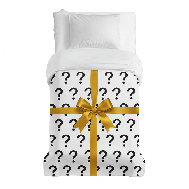 Coperta terapeutica originale - Rivestimento in cotone grigio con stelle