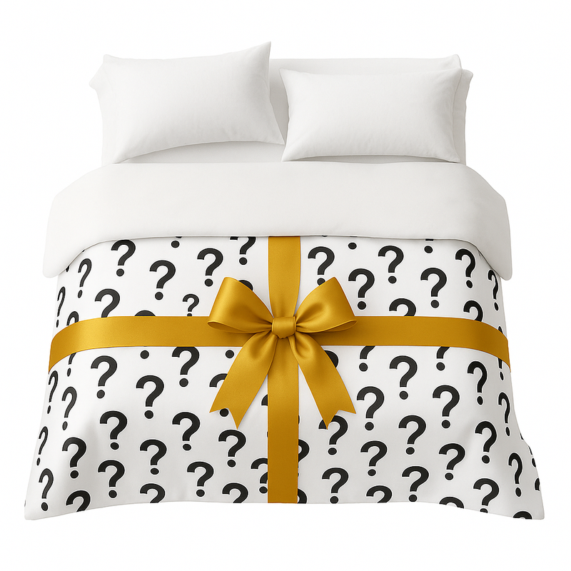 Coperta terapeutica originale - Rivestimento in cotone grigio con stelle