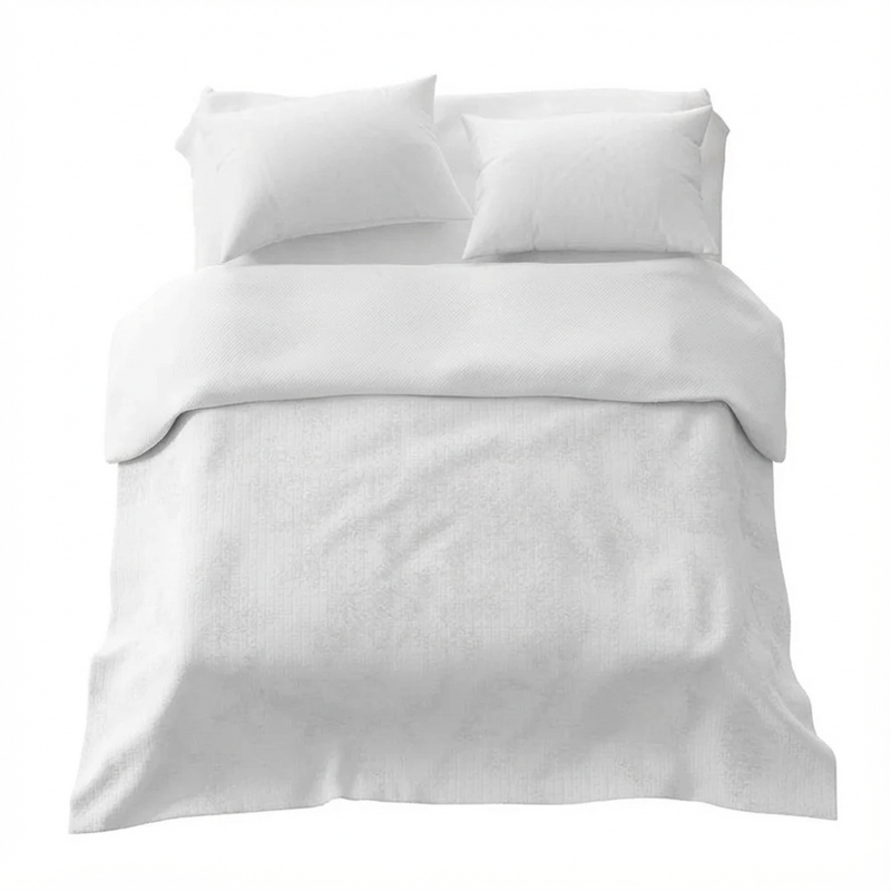Original therapy blanket - 4-season cover in white
