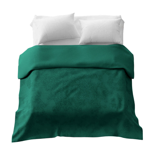 Therapy blankets 4-seasons cover in fir green