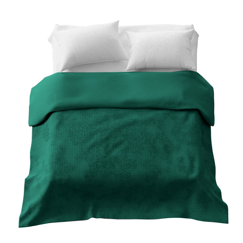 Therapy blankets 4-seasons cover in fir green