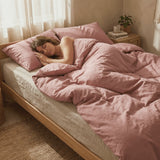 Originele therapiedeken - verzwaringsdeken met katoenen hoes in oudroze voor volwassenen