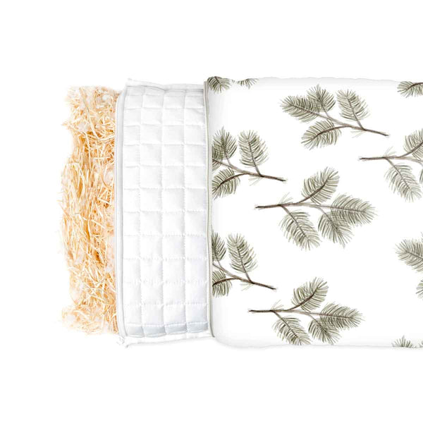 White with branches health pillow for adults