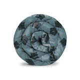 Therapiedekens katoenen hoes in zwart blauw