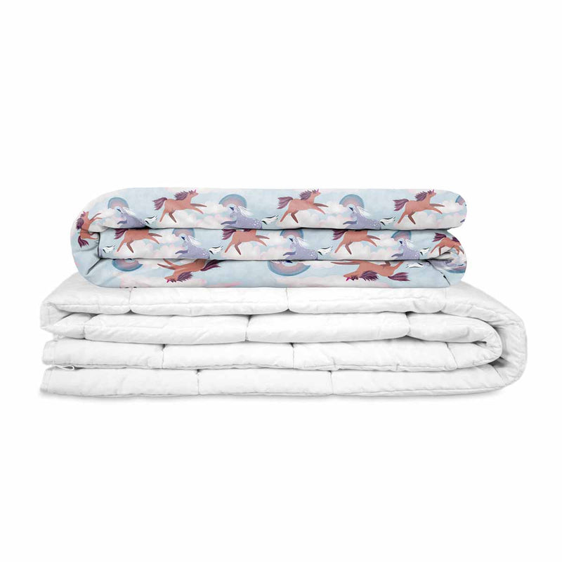 Original therapy blanket - horse weighted blanket with cotton cover for children
