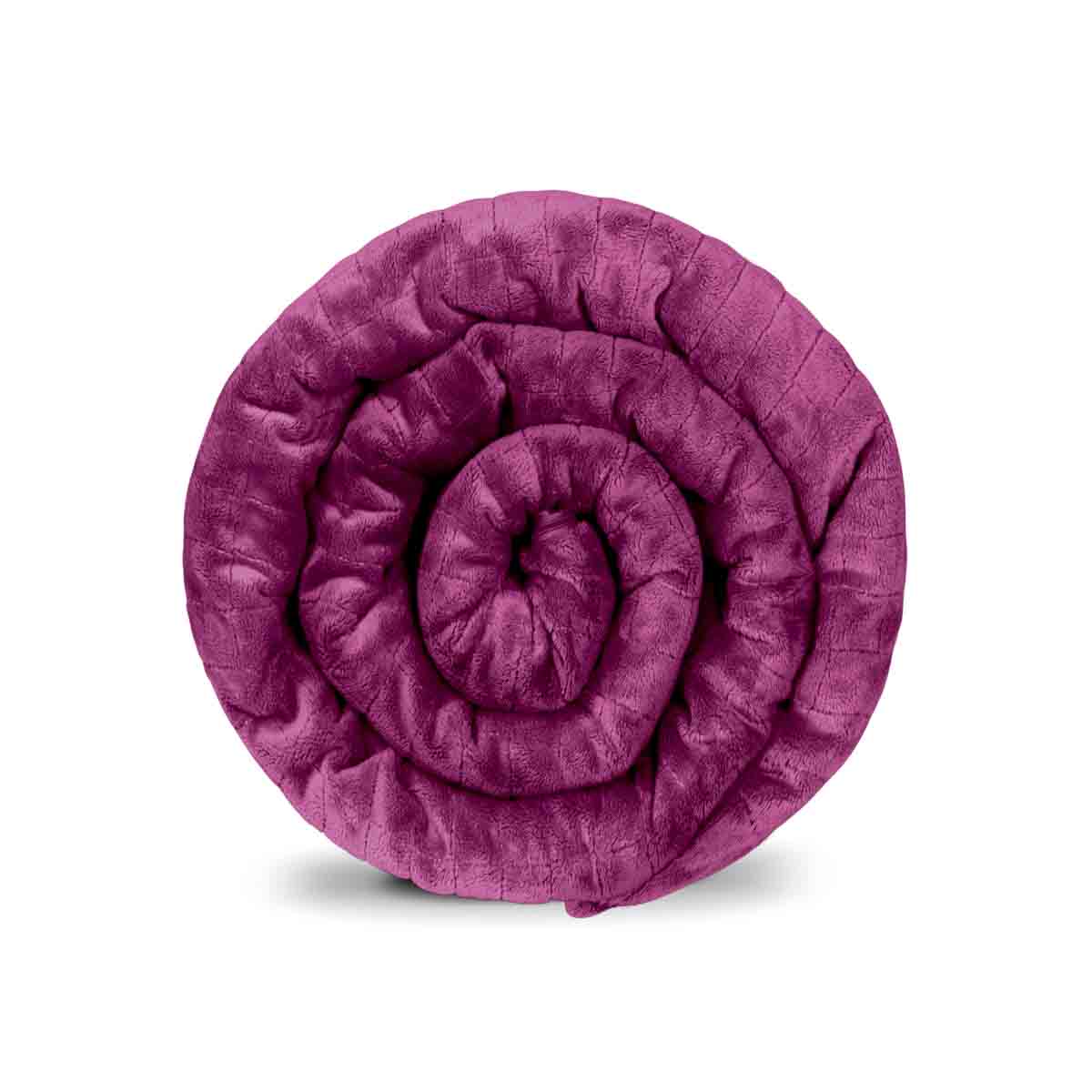 Coperta terapeutica originale - Copertura 4 stagioni in viola