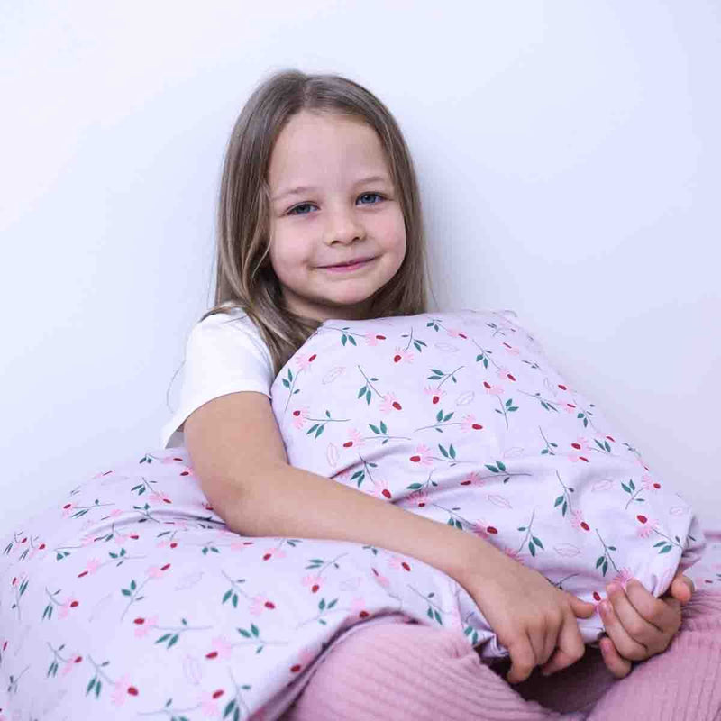 Original Therapy Blanket - Daisy Weighted Blanket with Cotton Cover for Children