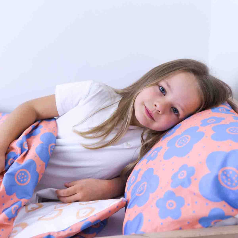 Original Therapy Blanket - Natural Weighted Blanket with Cotton Cover for Children
