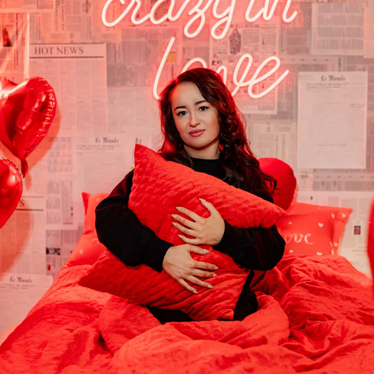 Rode gezondheidskussen voor volwassenen