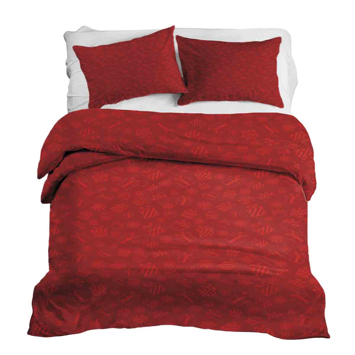 Set de ropa de cama con manta terapéutica rojo regalos