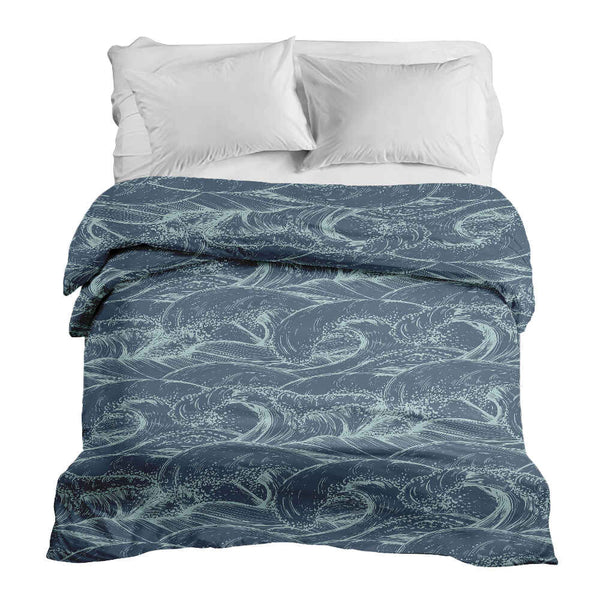 Coperte terapeutiche con rivestimento in cotone Onde nel mare