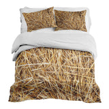 Set di biancheria da letto con coperta terapeutica e fieno