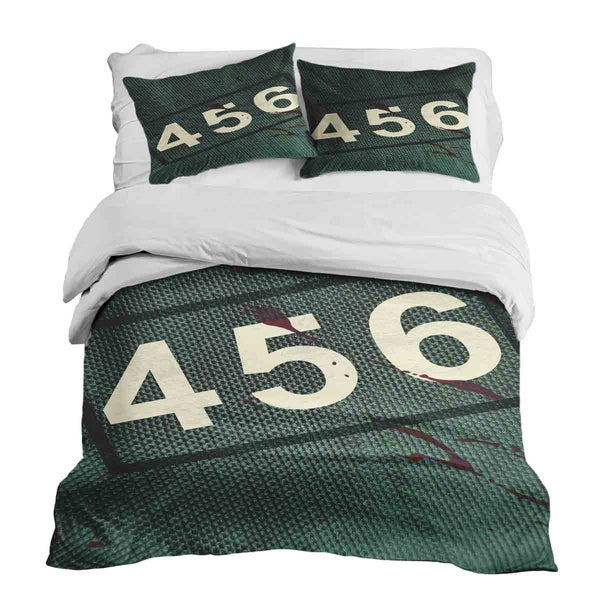 Therapy blankets bedding set green 456