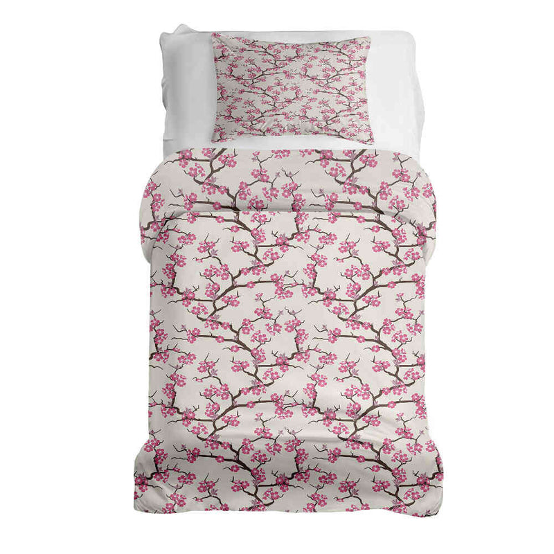 Therapy blanket bedding set Japanese cherry blossom
