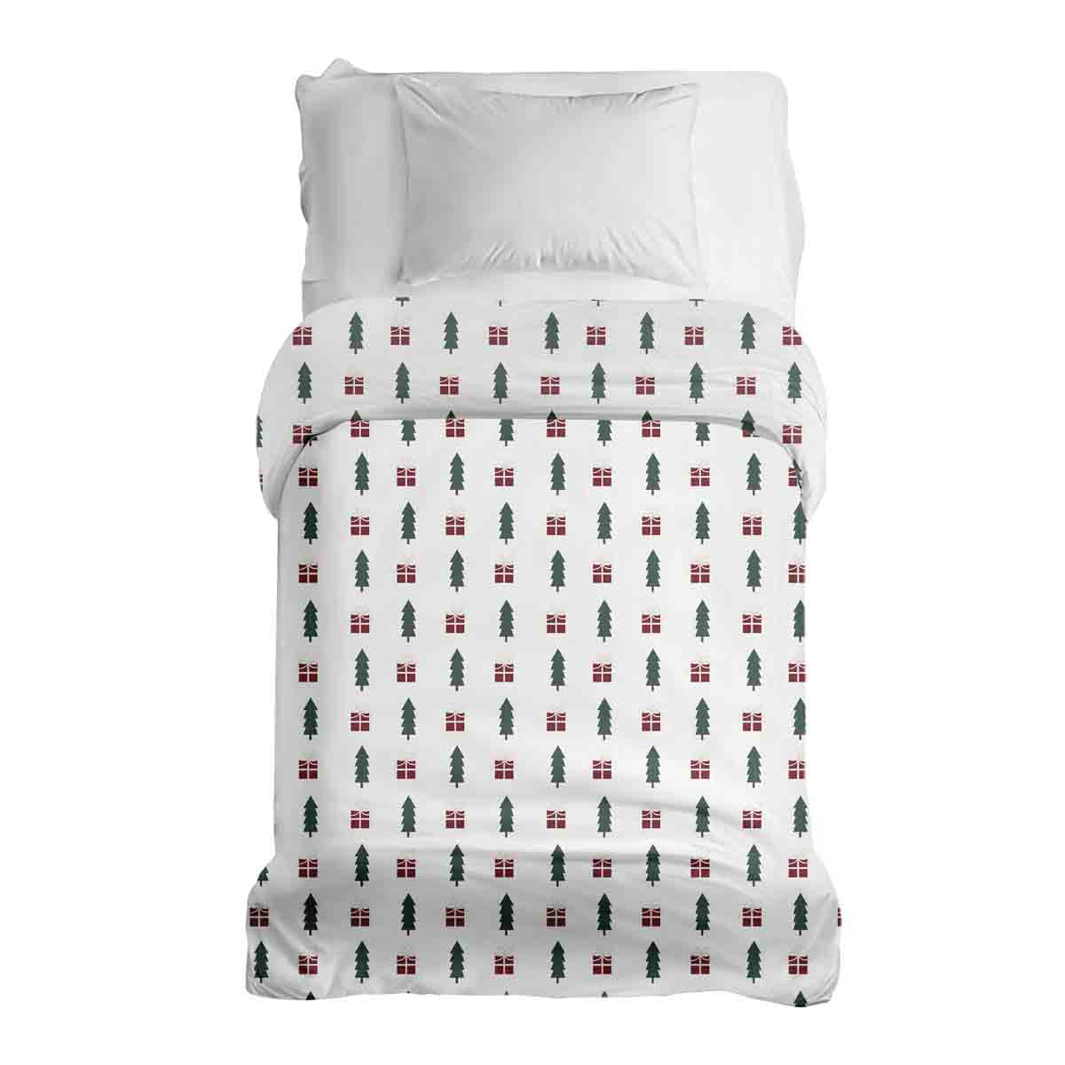 Couverture thérapeutique originale - Housse en coton Ambiance de Noël