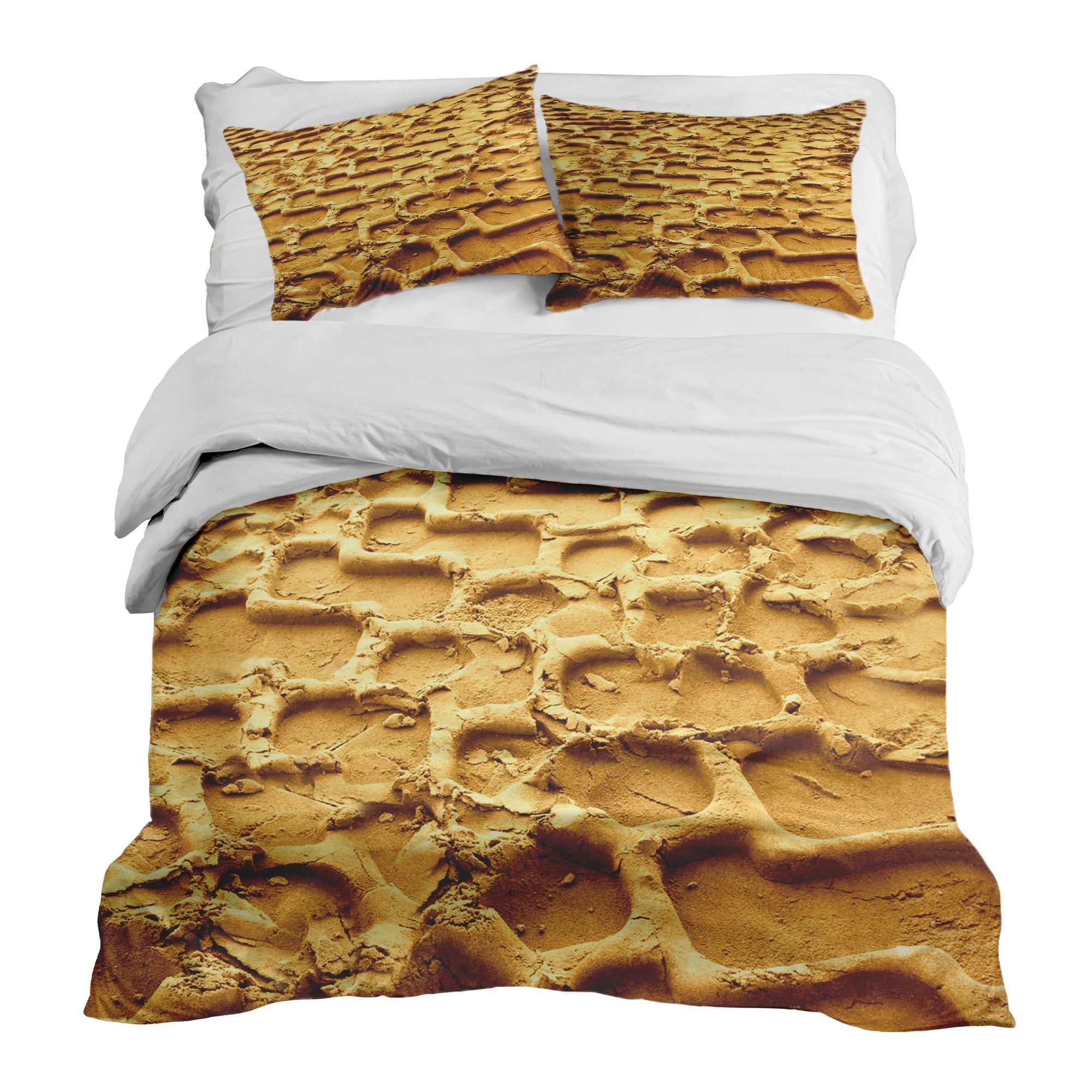 Set di biancheria da letto con coperta terapeutica impronta di pneumatico