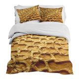 Set de ropa de cama con manta terapéutica y huella de neumático