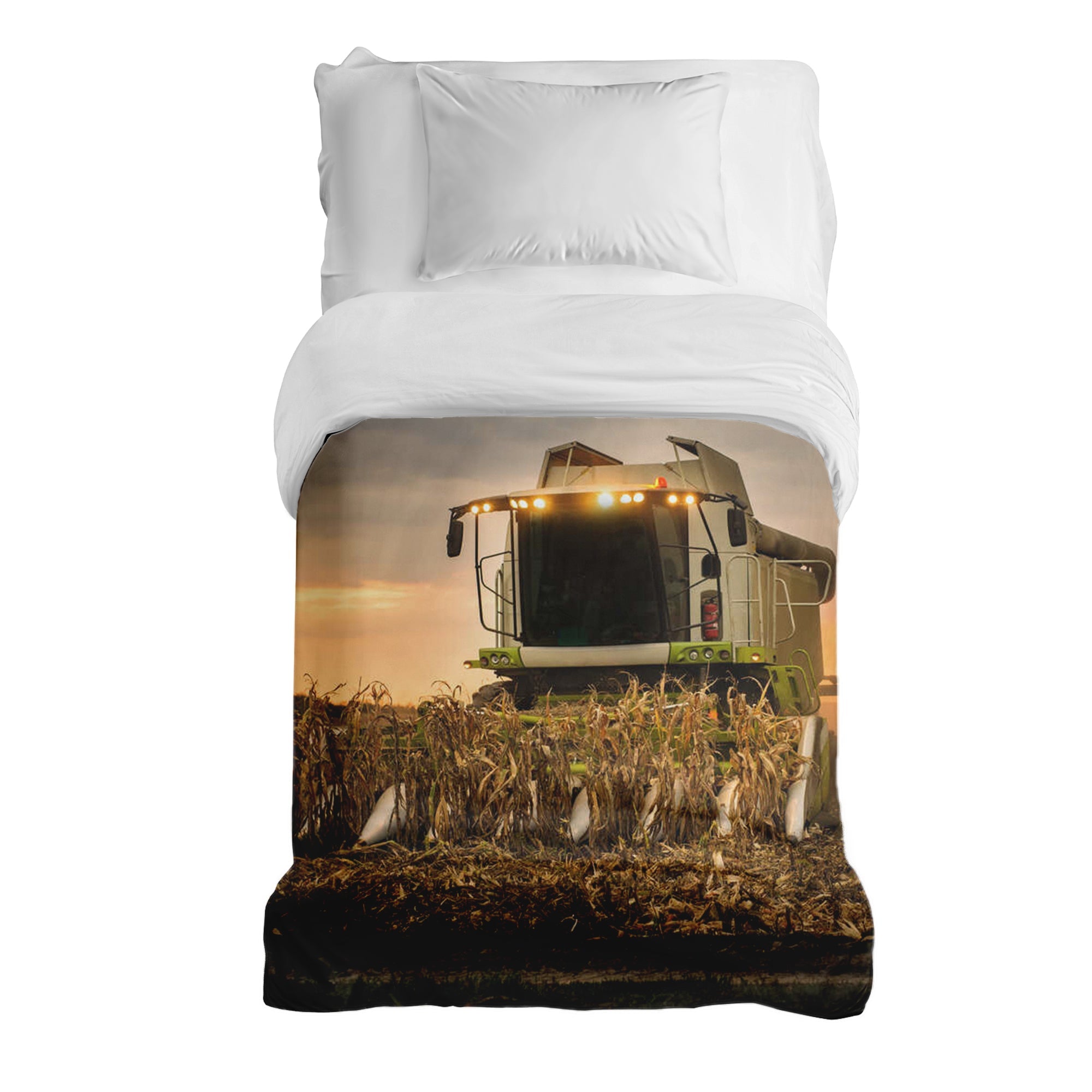 Originele therapiedeken - katoenen hoes bruin dorsmachine