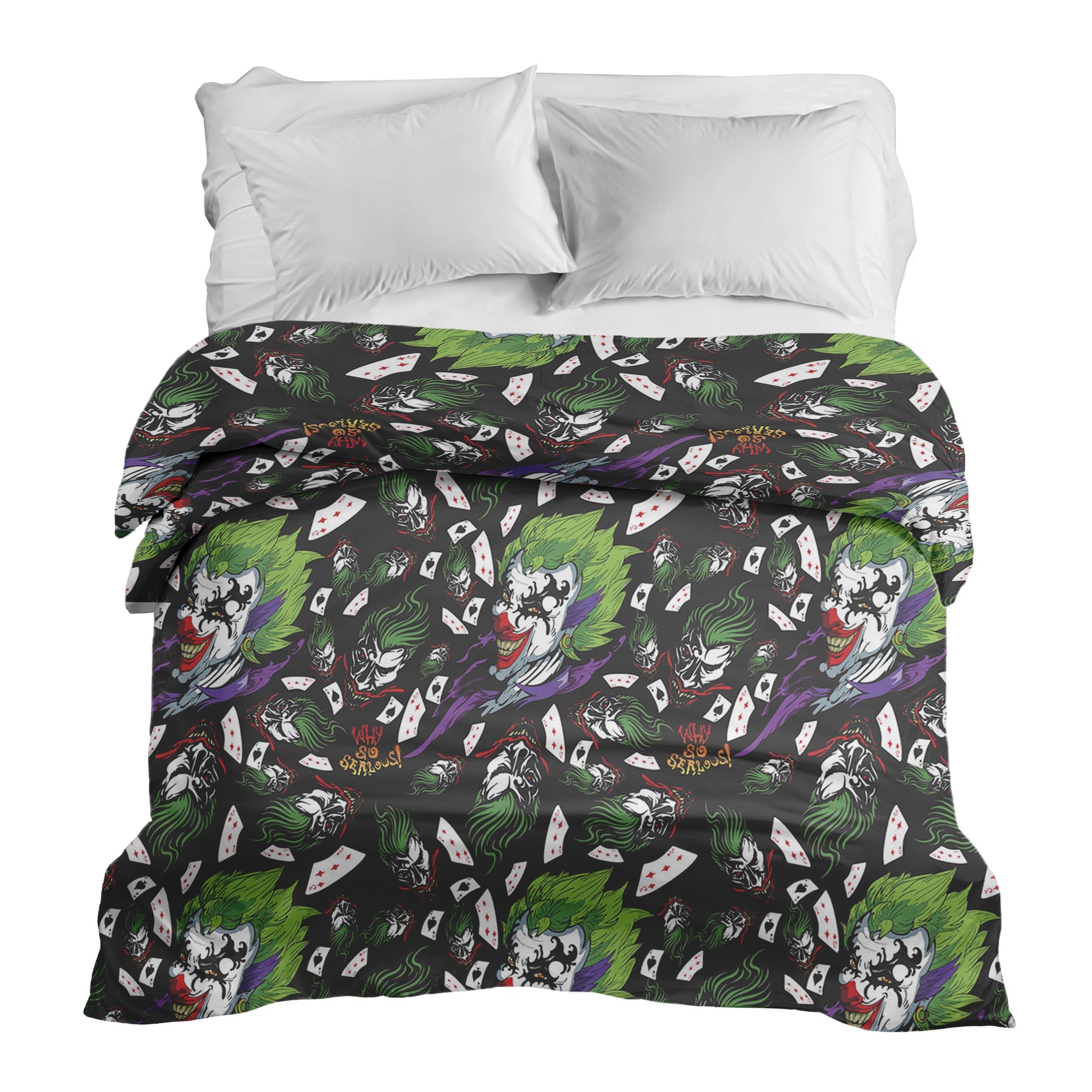 Originele therapiedeken - katoenen hoes bonte Joker