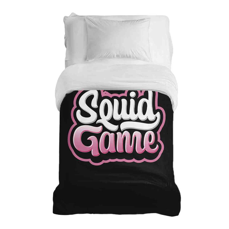 Therapiedekens katoenen hoes zwart Squid