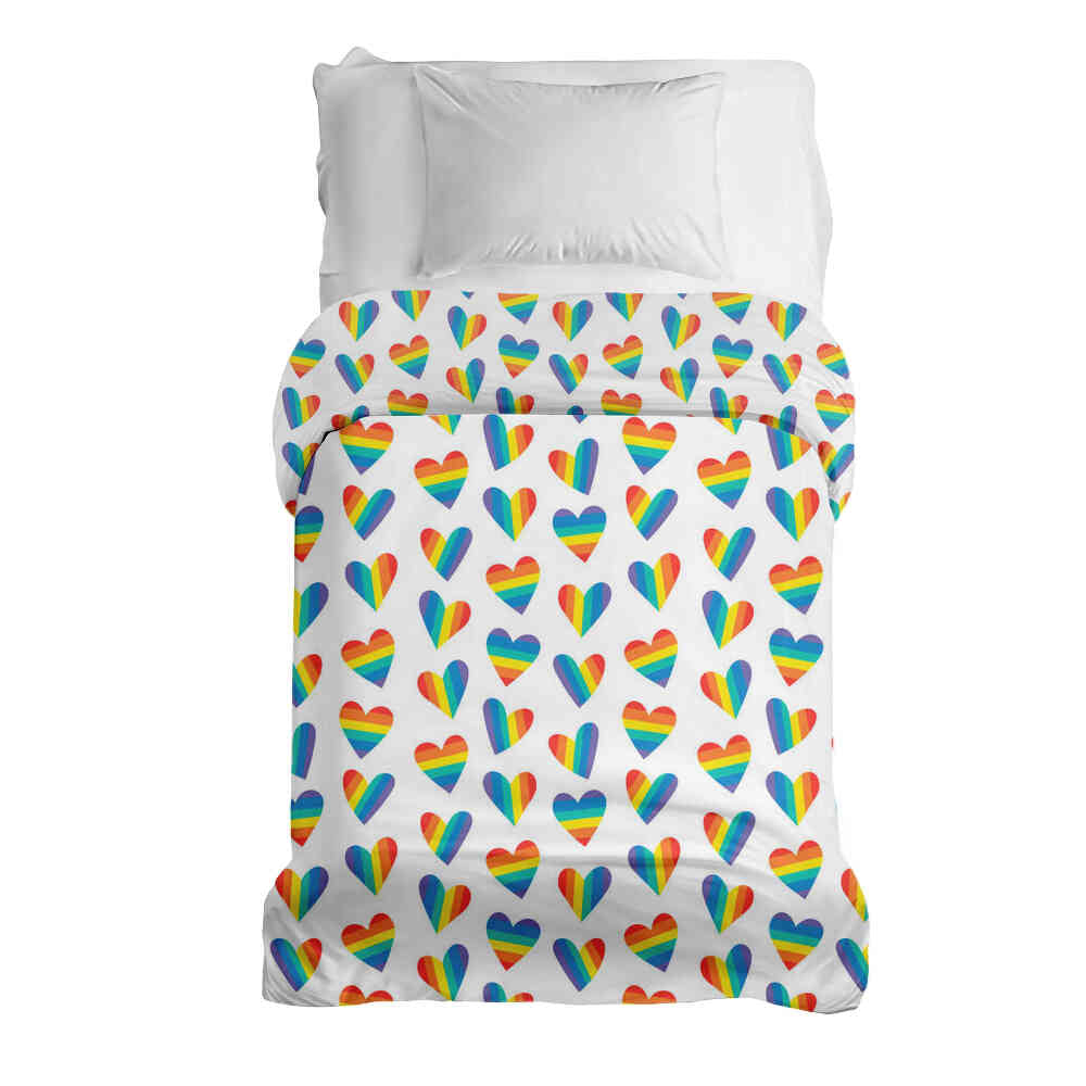 Coperta terapeutica originale - Rivestimento in cotone LOVE IS LOVE