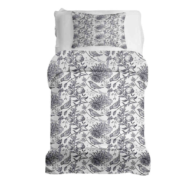 Therapy blanket bedding set, grey, spring.