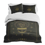 Therapy blankets bedding set crystal ball