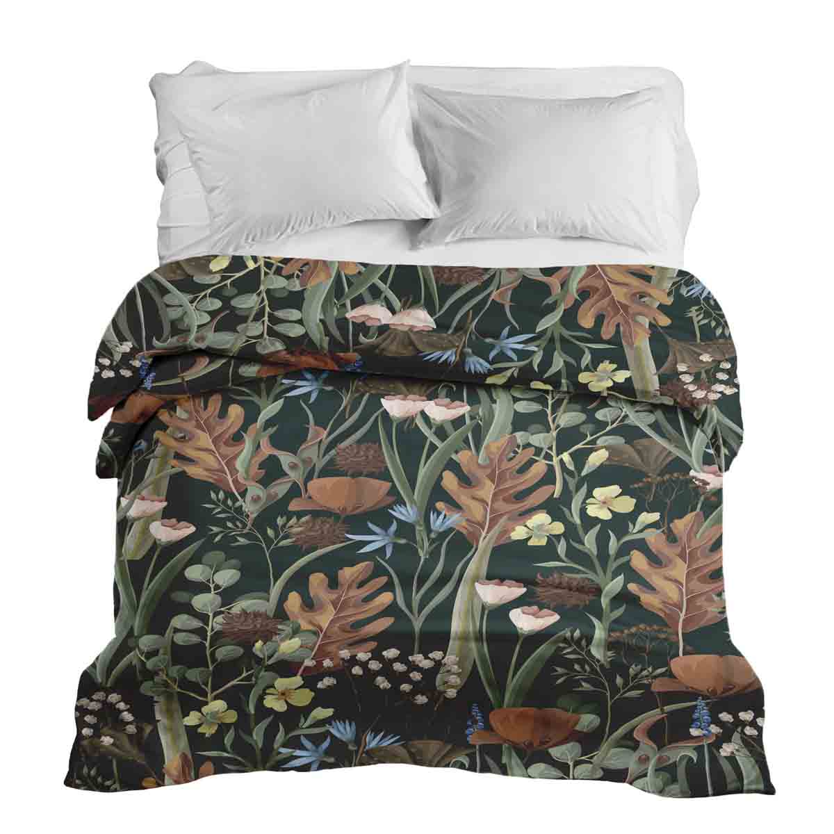 Originele therapiedeken - katoenen hoes herfstweide