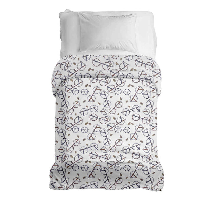 Coperte terapeutiche con rivestimento in cotone con gli occhiali di Harry