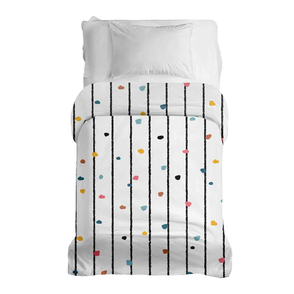 Coperte terapeutiche con rivestimento in cotone con puntini colorati