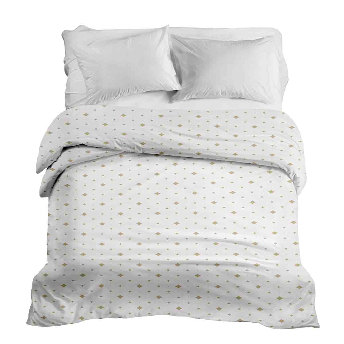 Original therapy blanket - cotton cover golden squares