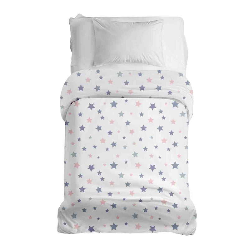 Coperte terapeutiche con rivestimento in cotone bianco con stelle