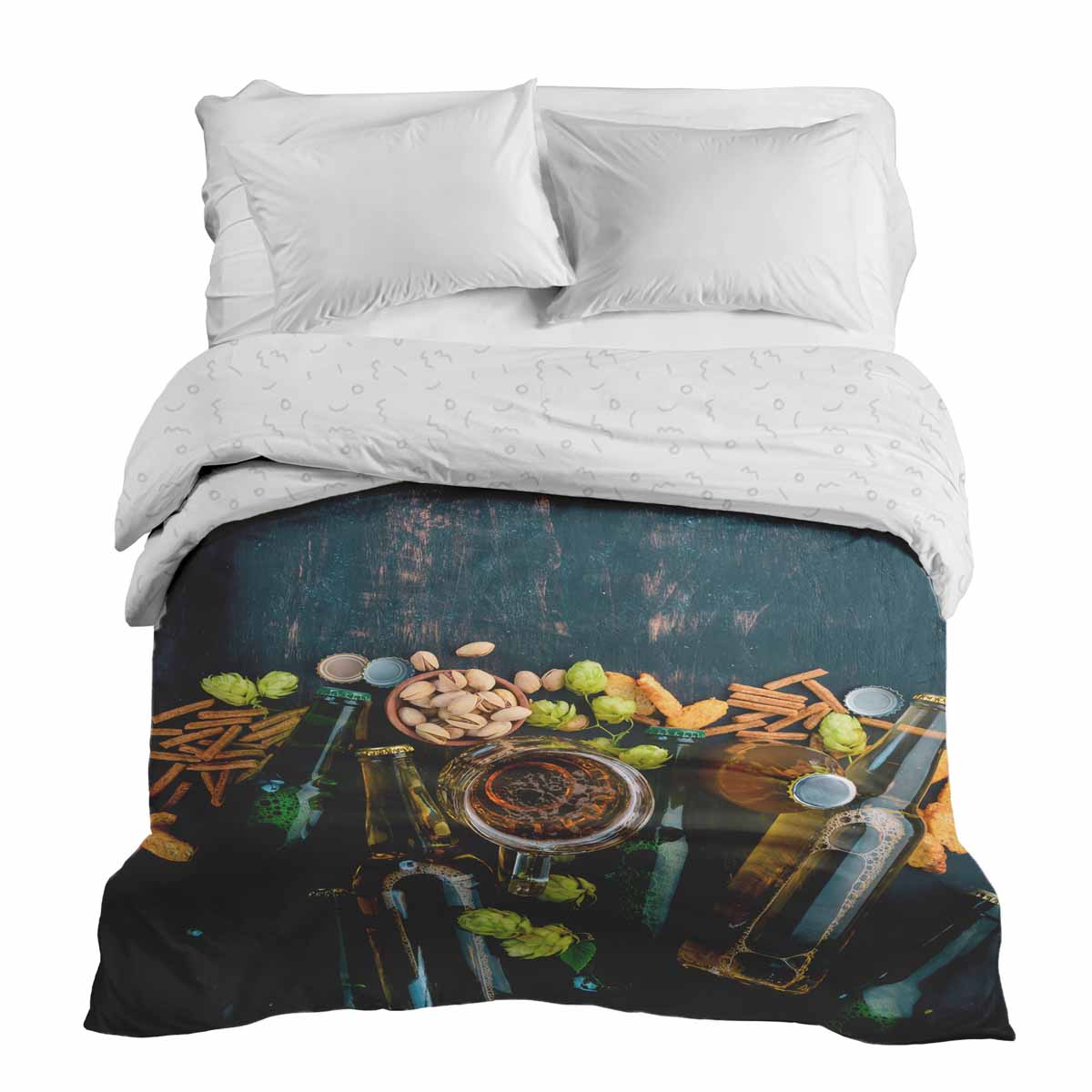 Original therapy blanket - cotton cover Italian evening