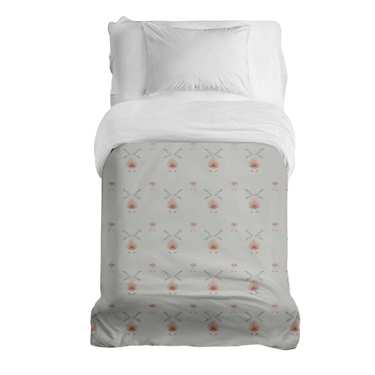 Originele therapiedeken - katoenen hoes schelpen